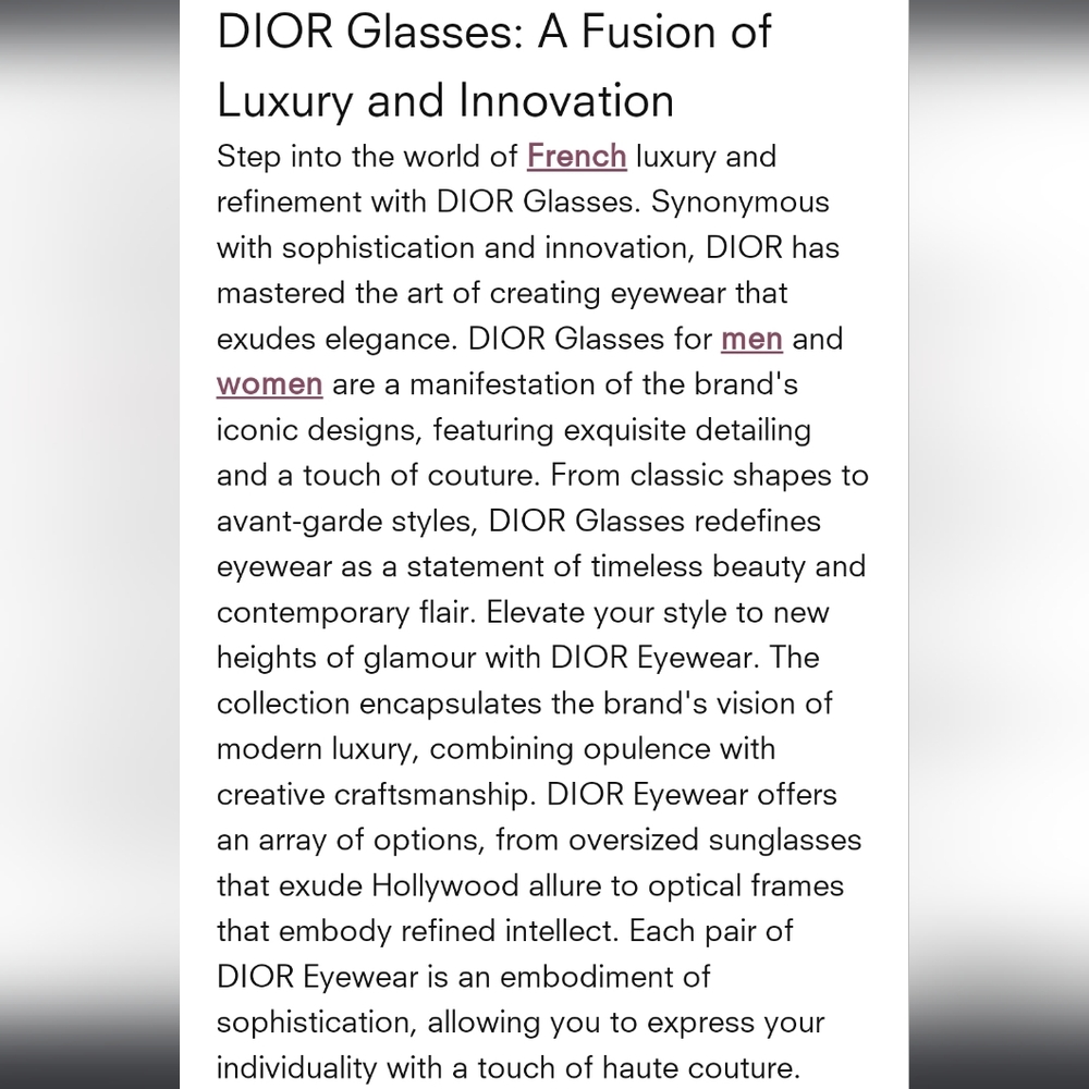 Dior Eye Frames - image 3